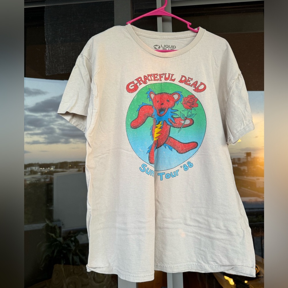Liquid Blue Vintage Grateful Dead Tour T-Shirt